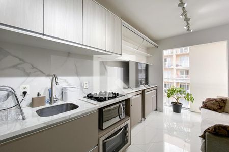 Sala/Cozinha de apartamento para alugar com 2 quartos, 35m² em Mooca, São Paulo