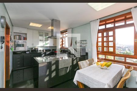 COZINHA de casa à venda com 4 quartos, 596m² em Estoril, Belo Horizonte