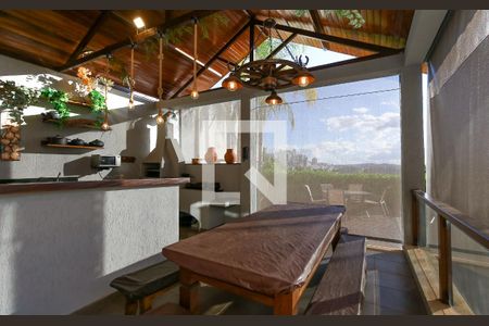 ESPAÇO GOURMET de casa à venda com 4 quartos, 596m² em Estoril, Belo Horizonte