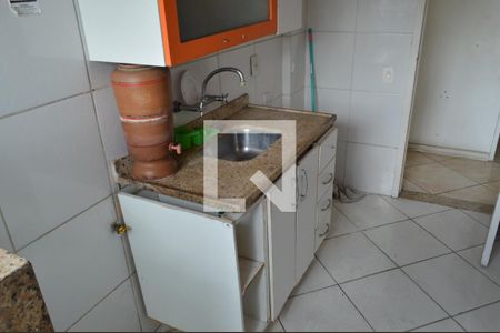 Cozinha de apartamento à venda com 1 quarto, 56m² em Taquara, Rio de Janeiro