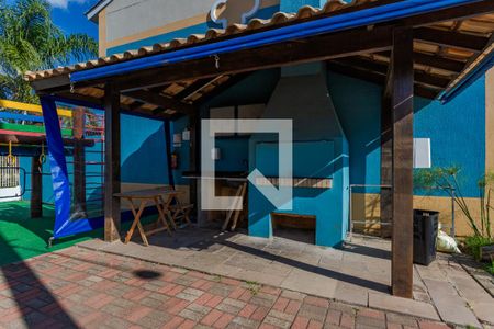 Área comum - Churrasqueira de casa de condomínio à venda com 2 quartos, 76m² em Humaitá, Porto Alegre