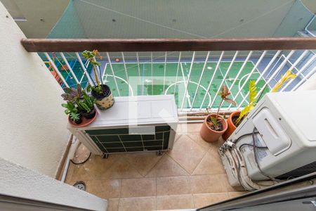 Varanda da Sala de apartamento à venda com 3 quartos, 77m² em Vila Gomes Cardim, São Paulo