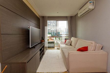 Sala de apartamento à venda com 3 quartos, 77m² em Vila Gomes Cardim, São Paulo
