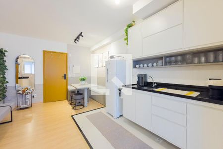 Cozinha de apartamento para alugar com 1 quarto, 40m² em Altos do Esplanada, São José dos Campos