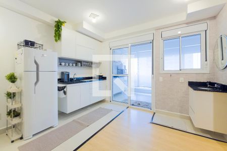 Cozinha de apartamento para alugar com 1 quarto, 40m² em Altos do Esplanada, São José dos Campos