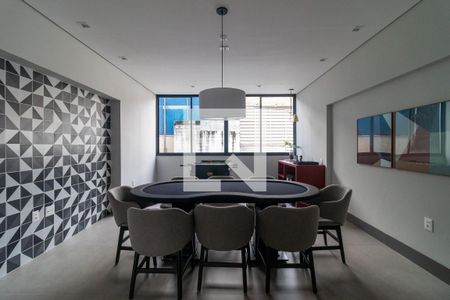 Área comum - Sala de Jogos de kitnet/studio à venda com 1 quarto, 26m² em Barra Funda, São Paulo