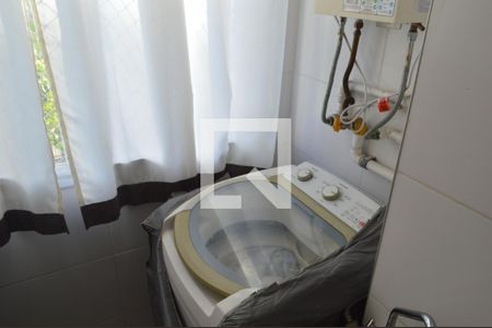Área de Serviço de apartamento à venda com 2 quartos, 56m² em Anil, Rio de Janeiro