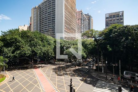 Vista da Varanda  de kitnet/studio para alugar com 0 quarto, 22m² em Consolação, São Paulo