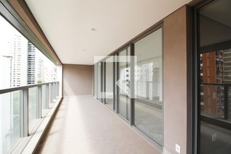 Varanda gourmet de apartamento à venda com 3 quartos, 154m² em Vila Nova Conceição, São Paulo