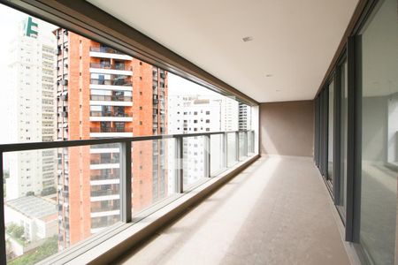 Varanda gourmet de apartamento à venda com 3 quartos, 154m² em Vila Nova Conceição, São Paulo