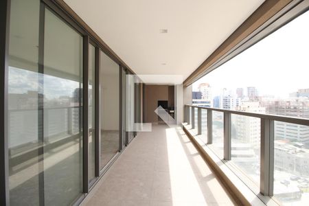 Varanda gourmet de apartamento à venda com 3 quartos, 154m² em Vila Nova Conceição, São Paulo