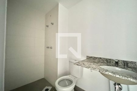 Banheiro da Suíte de apartamento à venda com 1 quarto, 36m² em Chácara Inglesa, São Paulo