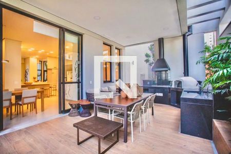 Área comum - Churrasqueira de kitnet/studio à venda com 1 quarto, 28m² em Chácara Inglesa, São Paulo