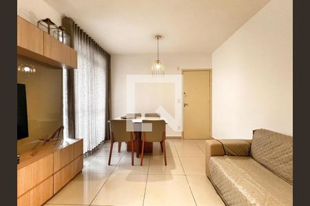 Sala de apartamento à venda com 3 quartos, 74m² em Buritis, Belo Horizonte