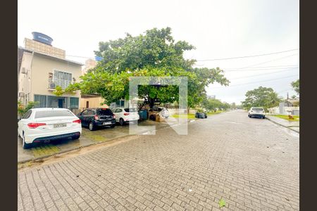 Área comum - Vista da Rua de kitnet/studio para alugar com 1 quarto, 40m² em Daniela, Florianópolis