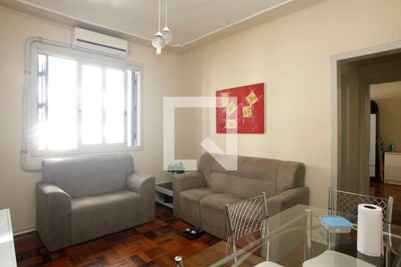 Sala de apartamento à venda com 2 quartos, 50m² em Santana, Porto Alegre