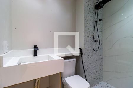 Banheiro de apartamento para alugar com 1 quarto, 30m² em Vila Andrade, São Paulo