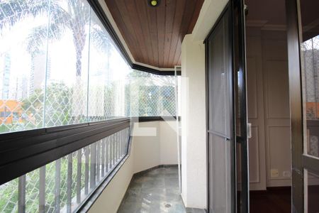 Varanda de apartamento à venda com 3 quartos, 129m² em Vila Uberabinha, São Paulo