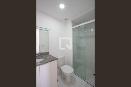 Banheiro da Suíte de apartamento para alugar com 1 quarto, 25m² em Jardim Monte Azul, São Paulo