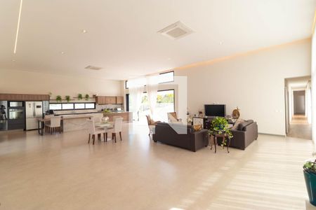 Sala 1 de casa de condomínio à venda com 4 quartos, 496m² em Souzas, Campinas