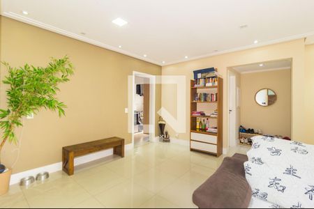 Sala de Estar de apartamento à venda com 3 quartos, 115m² em Vila Regente Feijó, São Paulo