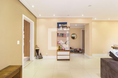 Sala de Estar de apartamento à venda com 3 quartos, 115m² em Vila Regente Feijó, São Paulo