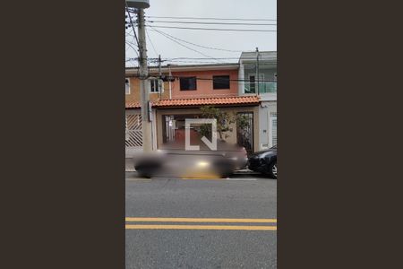 Fachada de casa à venda com 3 quartos, 138m² em Barcelona, São Caetano do Sul