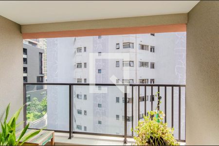 Varanda de kitnet/studio para alugar com 1 quarto, 25m² em Vila Mariana, São Paulo