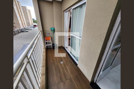 Varanda da Sala de apartamento para alugar com 2 quartos, 55m² em Jardim Rosolem, Hortolândia