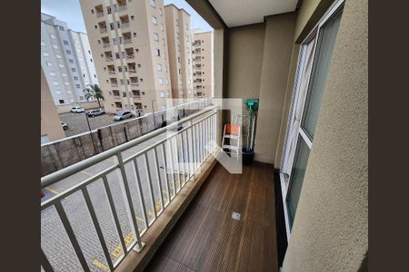 Varanda da Sala de apartamento para alugar com 2 quartos, 55m² em Jardim Rosolem, Hortolândia