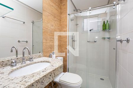 Banheiro de apartamento à venda com 1 quarto, 42m² em Consolação, São Paulo