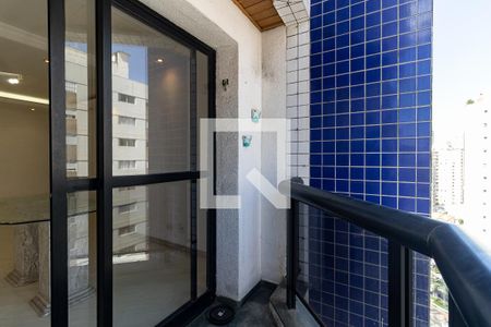 Varanda da Sala de apartamento à venda com 3 quartos, 72m² em Vila Gumercindo, São Paulo