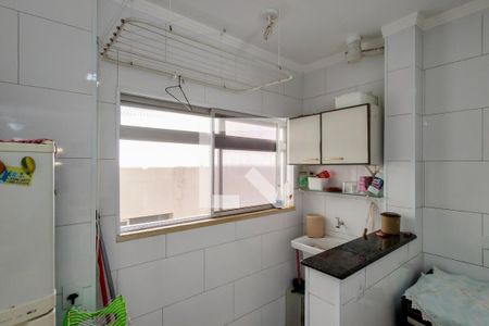 Área de Serviço de apartamento para alugar com 2 quartos, 75m² em Guilhermina, Praia Grande