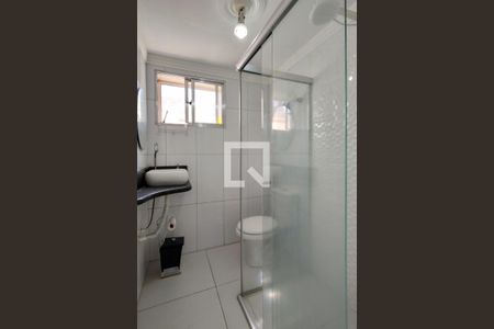 Banheiro Social de apartamento para alugar com 2 quartos, 75m² em Guilhermina, Praia Grande