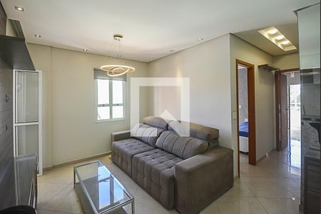 Sala de apartamento para alugar com 2 quartos, 70m² em Jardim do Mar, São Bernardo do Campo