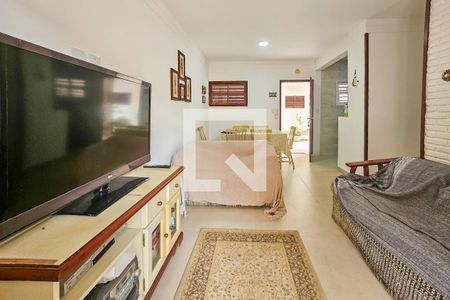 Sala de apartamento para alugar com 2 quartos, 55m² em Praia Enseada, Guarujá