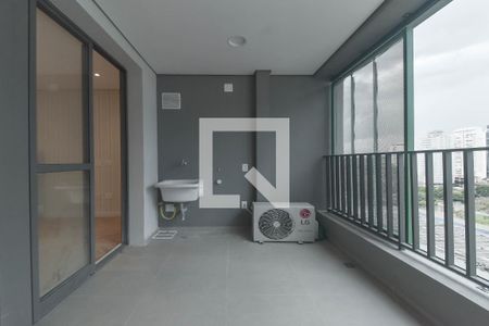 Varanda - Lavanderia de apartamento à venda com 2 quartos, 58m² em Santo Amaro, São Paulo