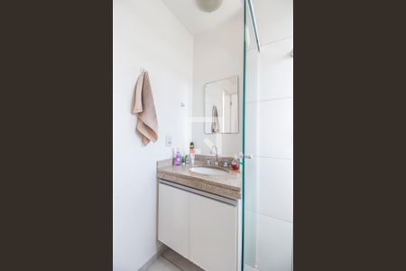 Banheiro da Suíte 1 de apartamento para alugar com 2 quartos, 82m² em Alphaville Conde Ii, Barueri