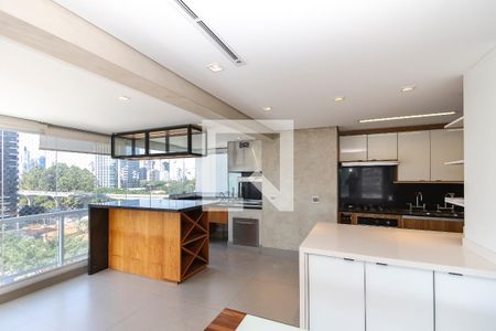 Cozinha de apartamento à venda com 4 quartos, 225m² em Cidade Monções, São Paulo