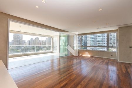 Sala de apartamento à venda com 4 quartos, 225m² em Cidade Monções, São Paulo