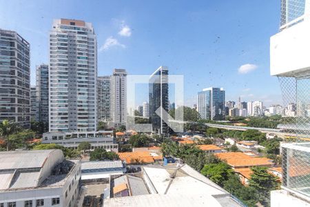 Vista da Varanda da Sala de apartamento à venda com 4 quartos, 225m² em Cidade Monções, São Paulo