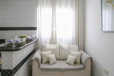 Sala de apartamento para alugar com 1 quarto, 40m² em Luz, São Paulo