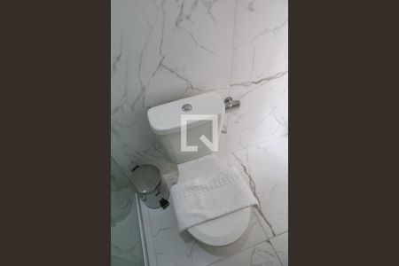 Banheiro de apartamento para alugar com 1 quarto, 40m² em Luz, São Paulo