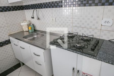 Cozinha de apartamento para alugar com 1 quarto, 40m² em Luz, São Paulo
