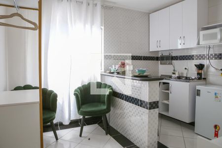 Sala de apartamento para alugar com 1 quarto, 40m² em Luz, São Paulo