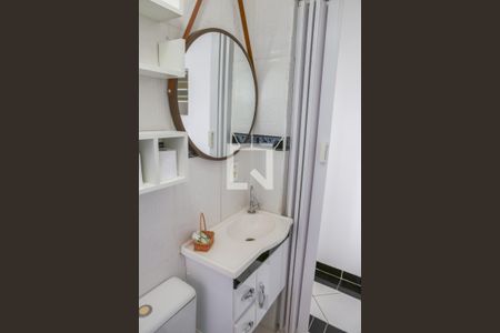 Banheiro de apartamento para alugar com 1 quarto, 40m² em Luz, São Paulo