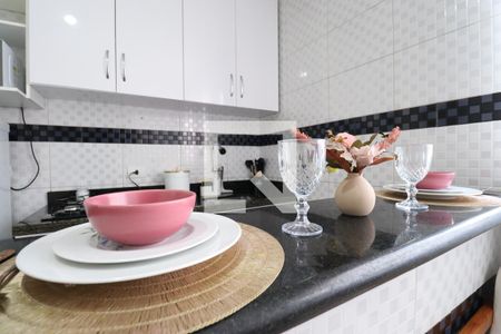 Sala/Cozinha de apartamento para alugar com 1 quarto, 40m² em Luz, São Paulo