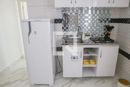 Sala/Cozinha de apartamento para alugar com 1 quarto, 40m² em Luz, São Paulo