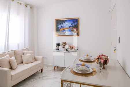 Sala/Cozinha de apartamento para alugar com 1 quarto, 40m² em Luz, São Paulo