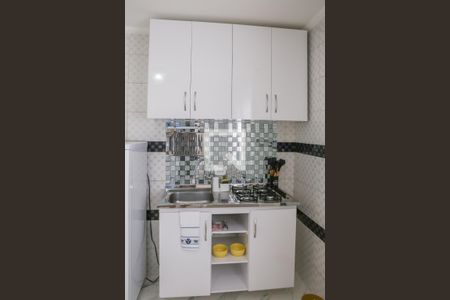 Sala/Cozinha de apartamento para alugar com 1 quarto, 40m² em Luz, São Paulo